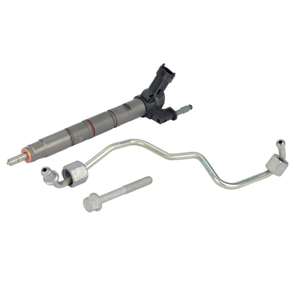 Alliant Power Fuel Injector With Line &amp; Bolt Kit 11 16 GM 6.6L Duramax LML