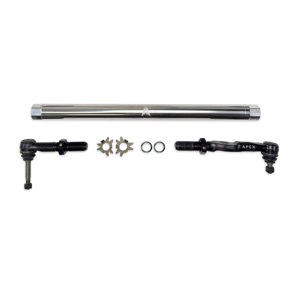Apex Chassis Extreme Duty Drag Link Kit for 17-25 Ford F250 and F350