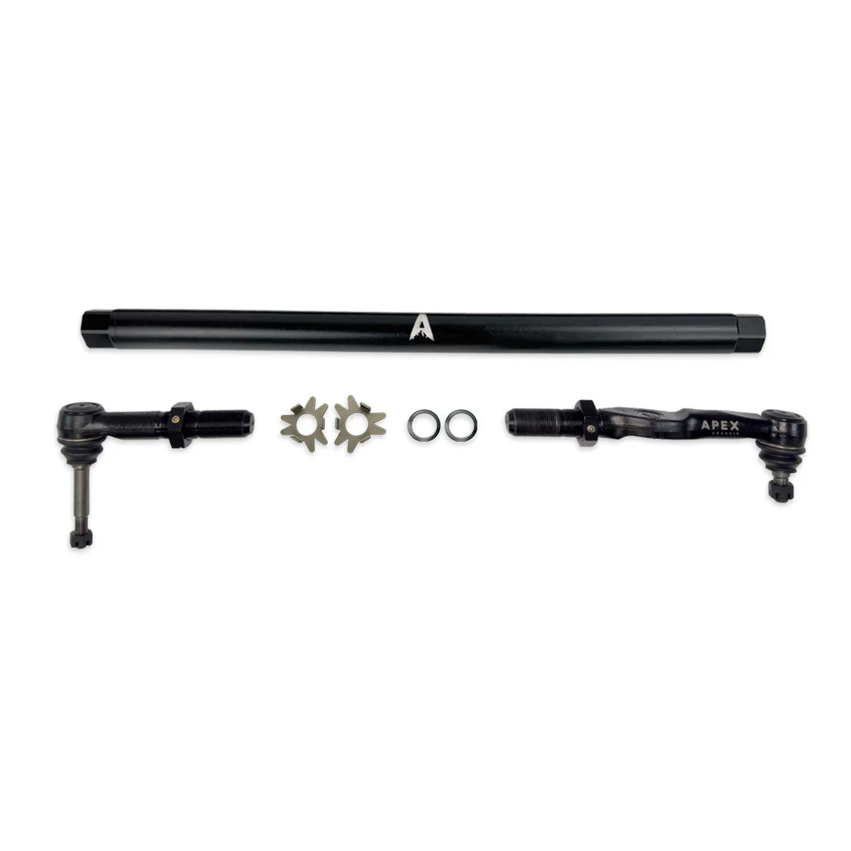 Apex Chassis Extreme Duty Drag Link Kit for 17-25 Ford F250 and F350