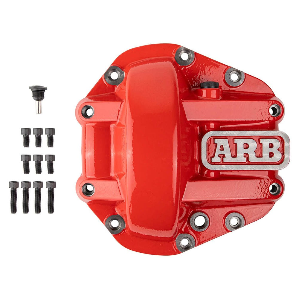 ARB Differential Cover for Dana 50 and 60 and 70 - Black and Red