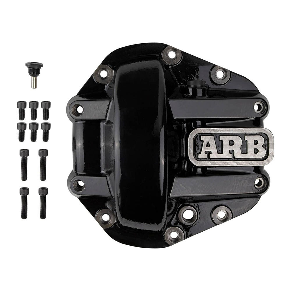ARB Differential Cover for Dana 50 and 60 and 70 - Black and Red