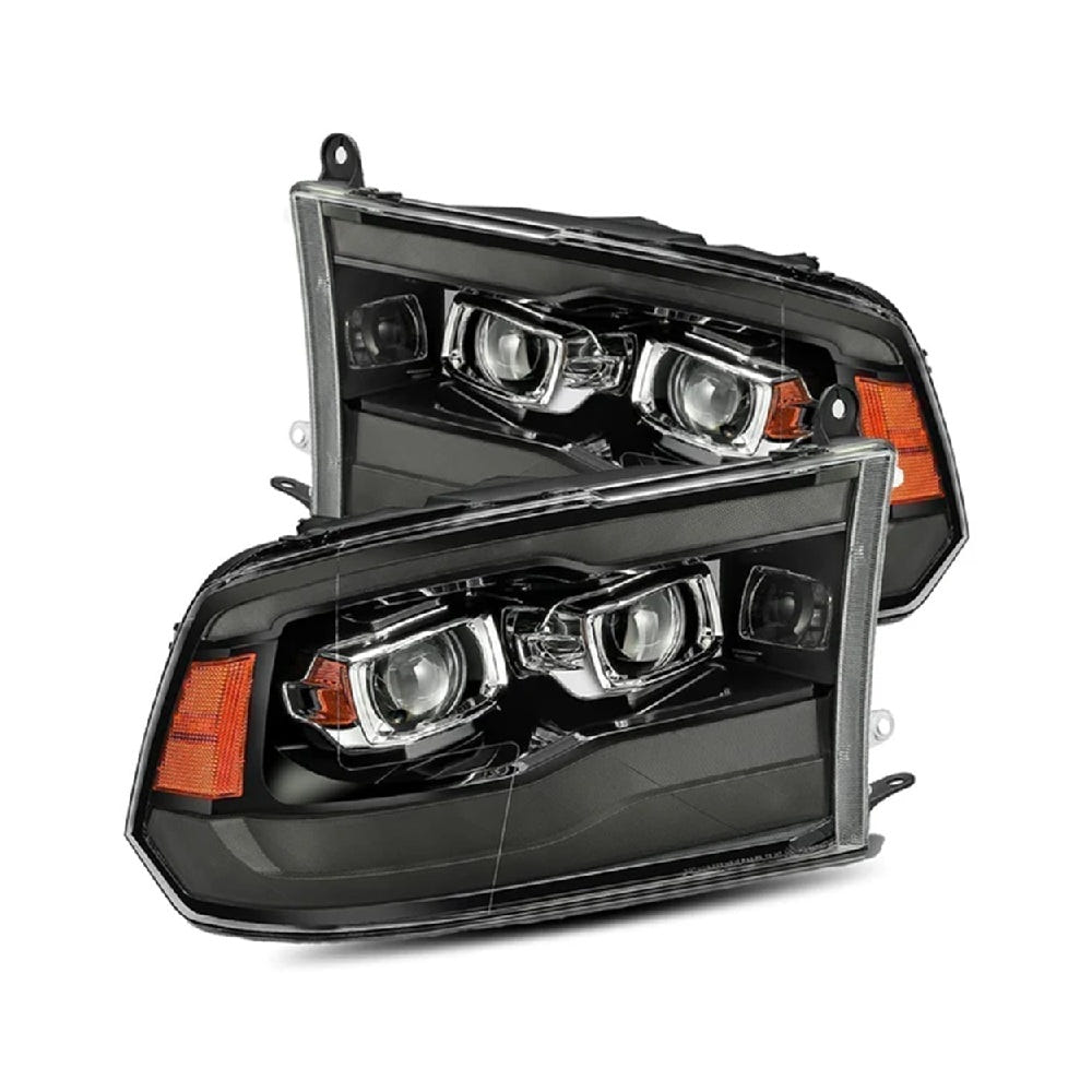 Alpharex MK II PRO-Series Halogen Projector Headlights for 10-18 Dodge Ram 2500 and 3500
