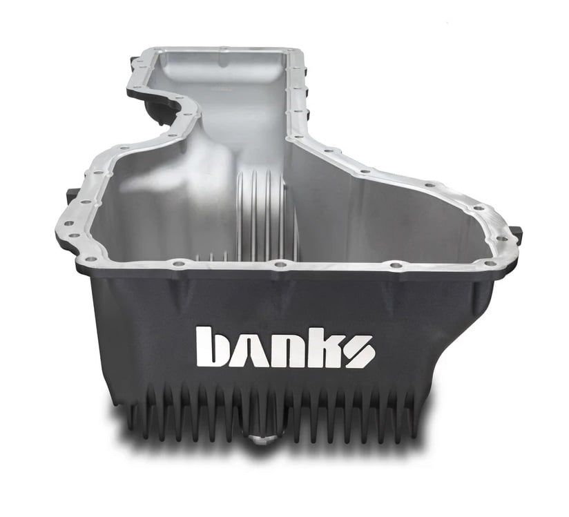 Banks Power CoolRunner Engine Oil Pan 17 19 GM 6.6L Duramax L5P