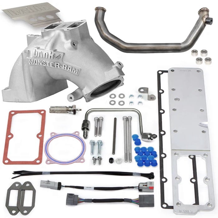 Banks Monster-Ram Intake Manifold &amp; Grid Heater Upgrade for 07.5-12 Ram 6.7L Cummins Cab &amp; Chassis