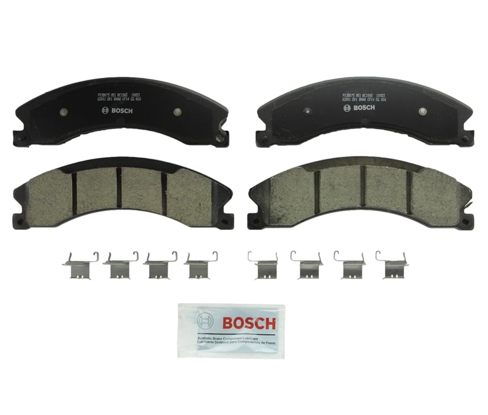 Bosch QuietCast Ceramic Front Brake Pads for 12-16 GM 2500HD and 3500