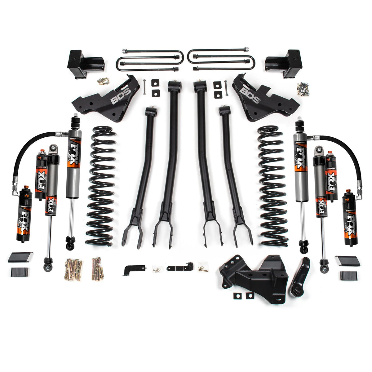 BDS Suspension 4" 4-Link Lift Kit Coilover Conversion 23-26 Ford F-450 Superduty 4WD