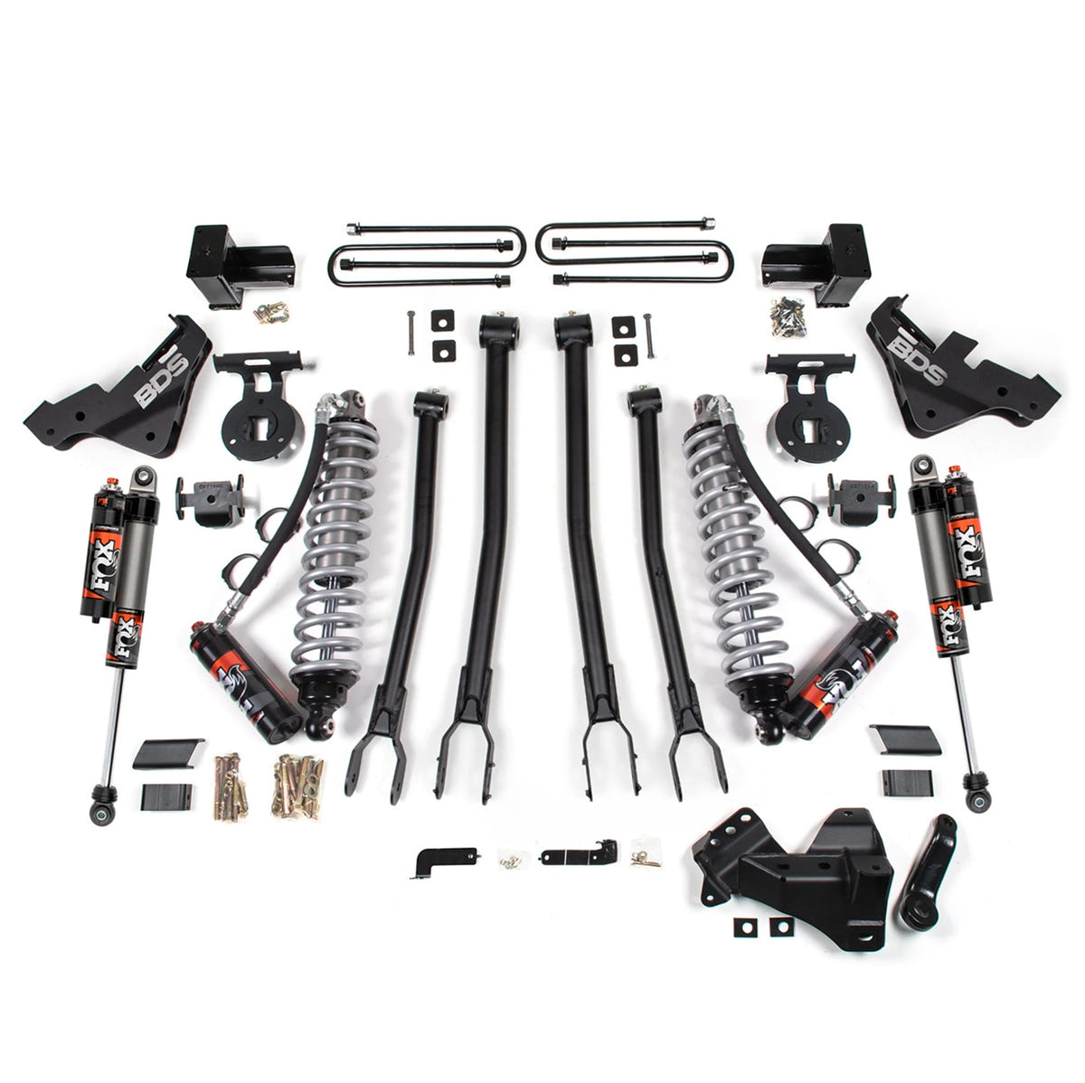 BDS Suspension 4" 4-Link Lift Kit Coilover Conversion 20-22 Ford F-450 Superduty 4WD