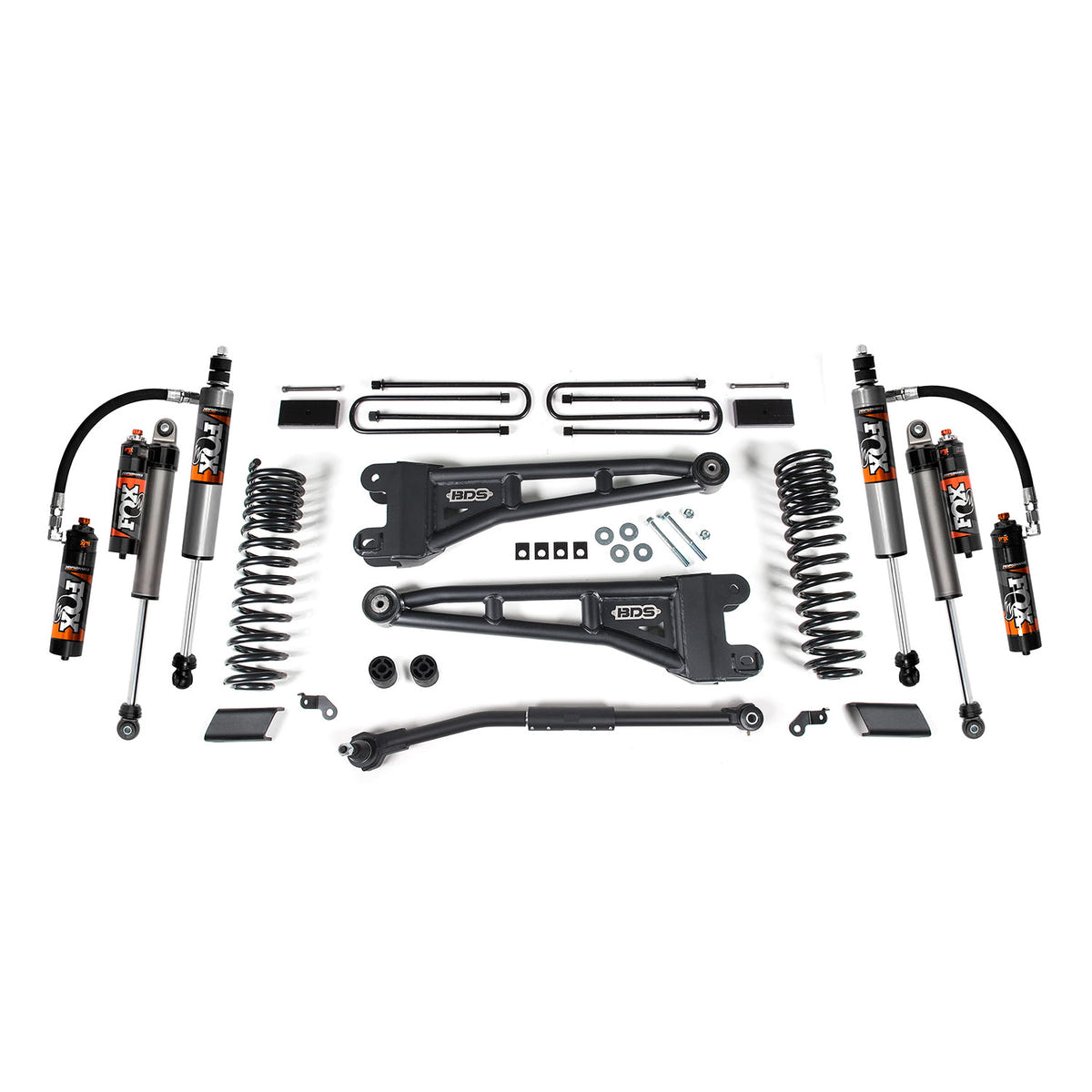 BDS Suspension 3" Lift Radius Arm Kit for 23-26 Ford F-250 and F-350 SuperDuty 4WD