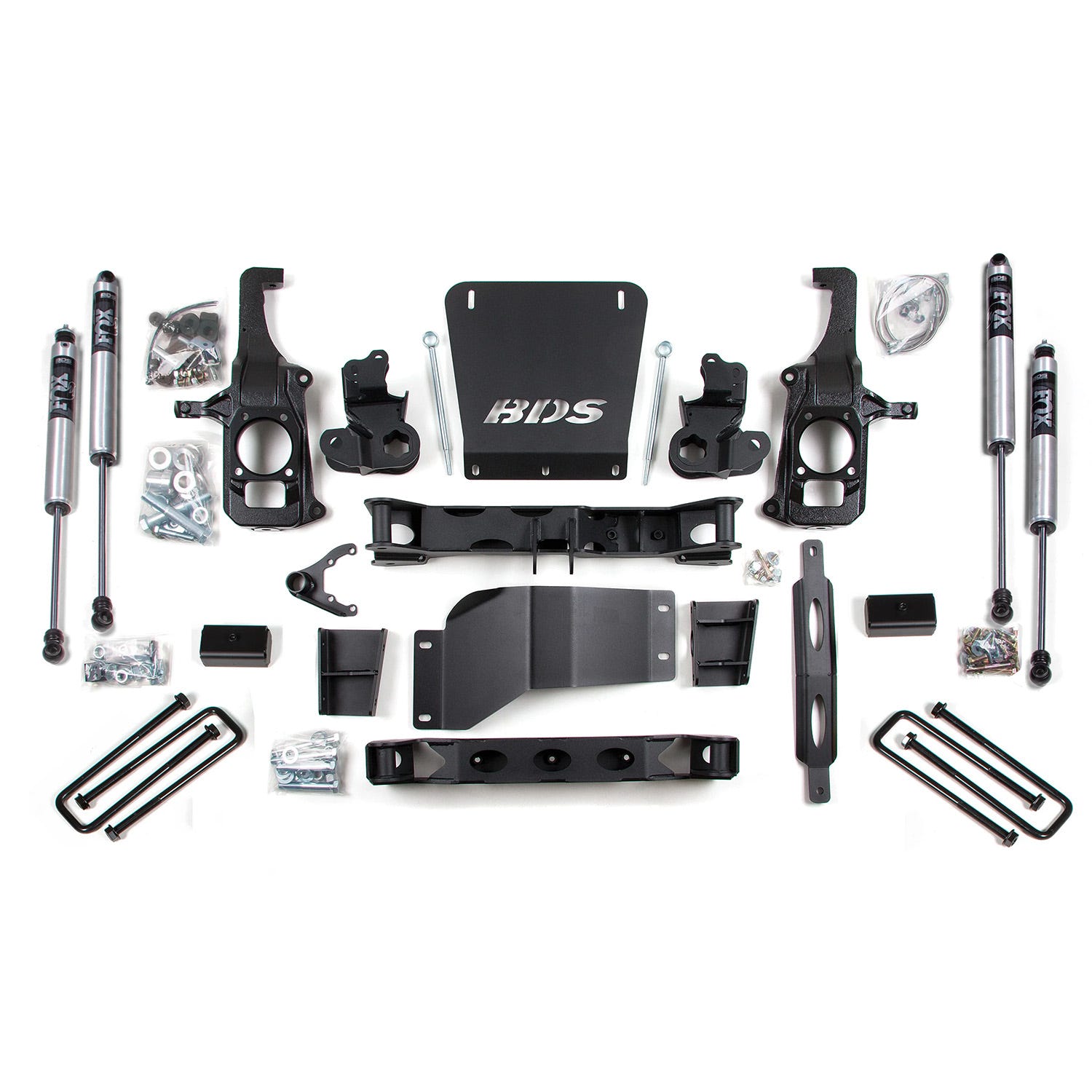 BDS Suspension 6.5" Lift Kit for 11-19 GM 2500HD and 3500
