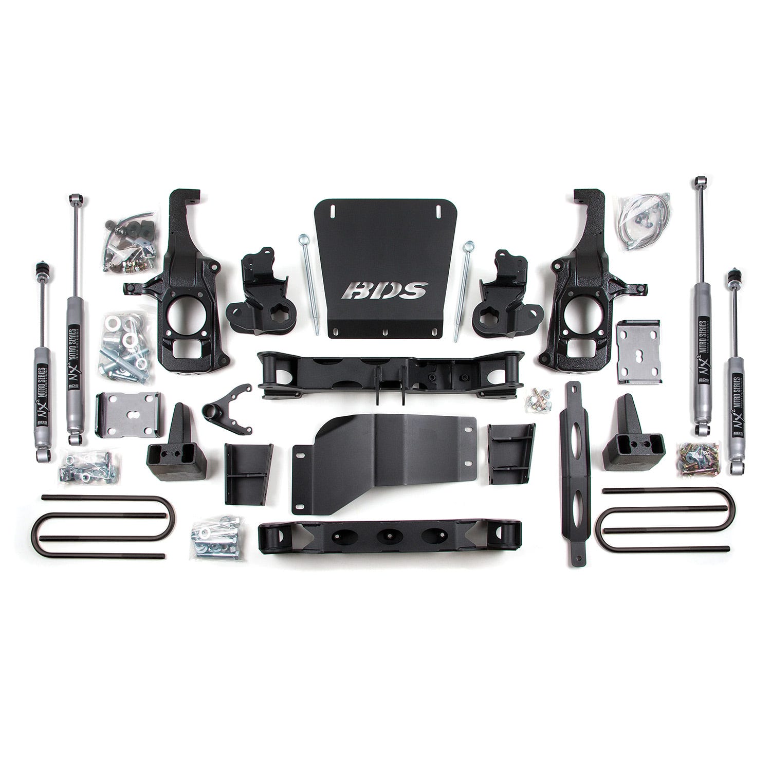 BDS Suspension 6.5" Lift Kit for 11-19 GM 2500HD and 3500
