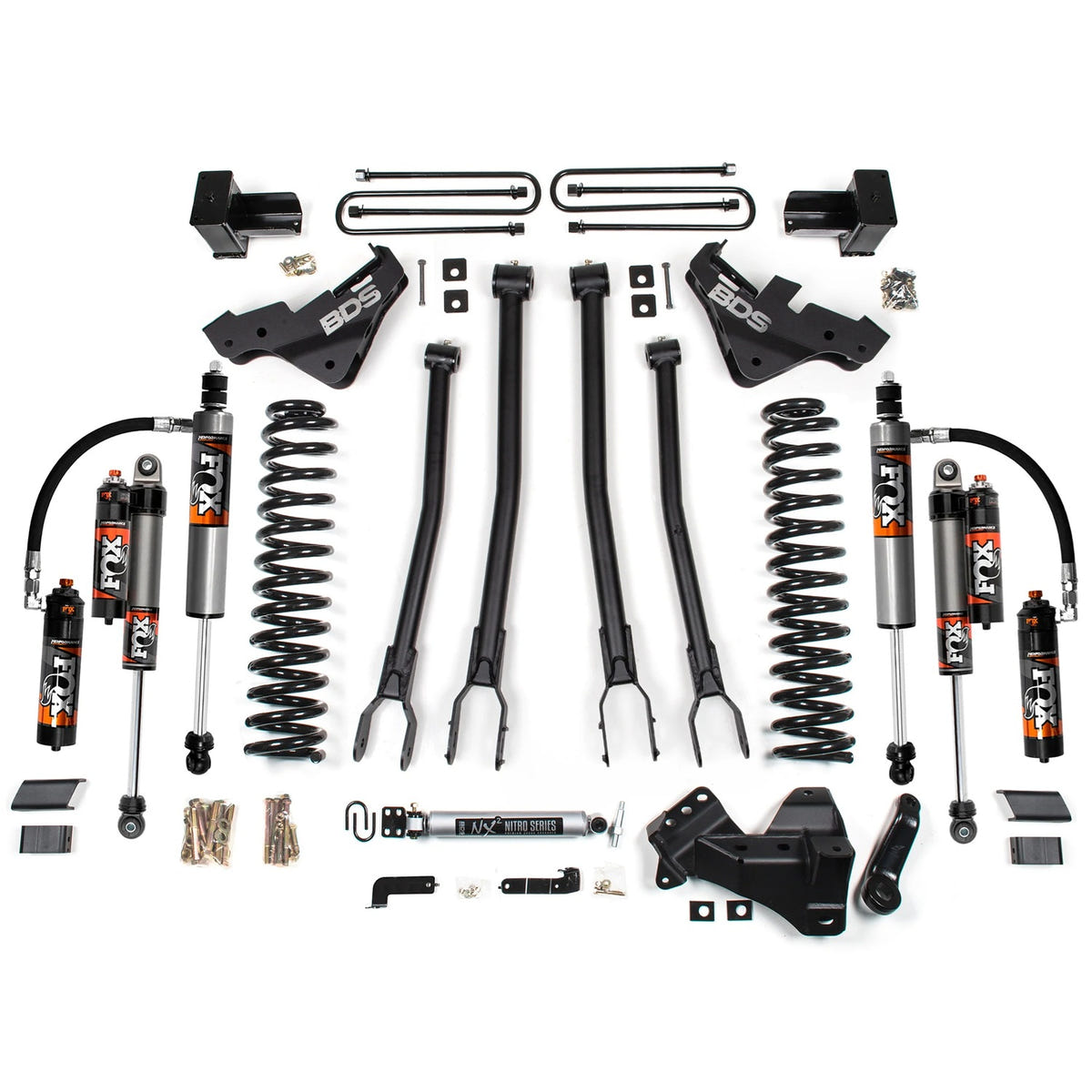 BDS Suspension 5" 4-Link Lift Kit 23-26 Ford F-250/F-350 Superduty 4WD