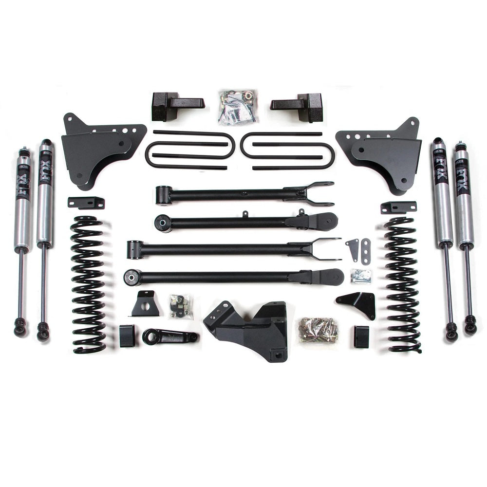 BDS Suspension 4" 4-Link Suspension Lift Kit 05-07 Ford SuperDuty F-250/F-350 4WD