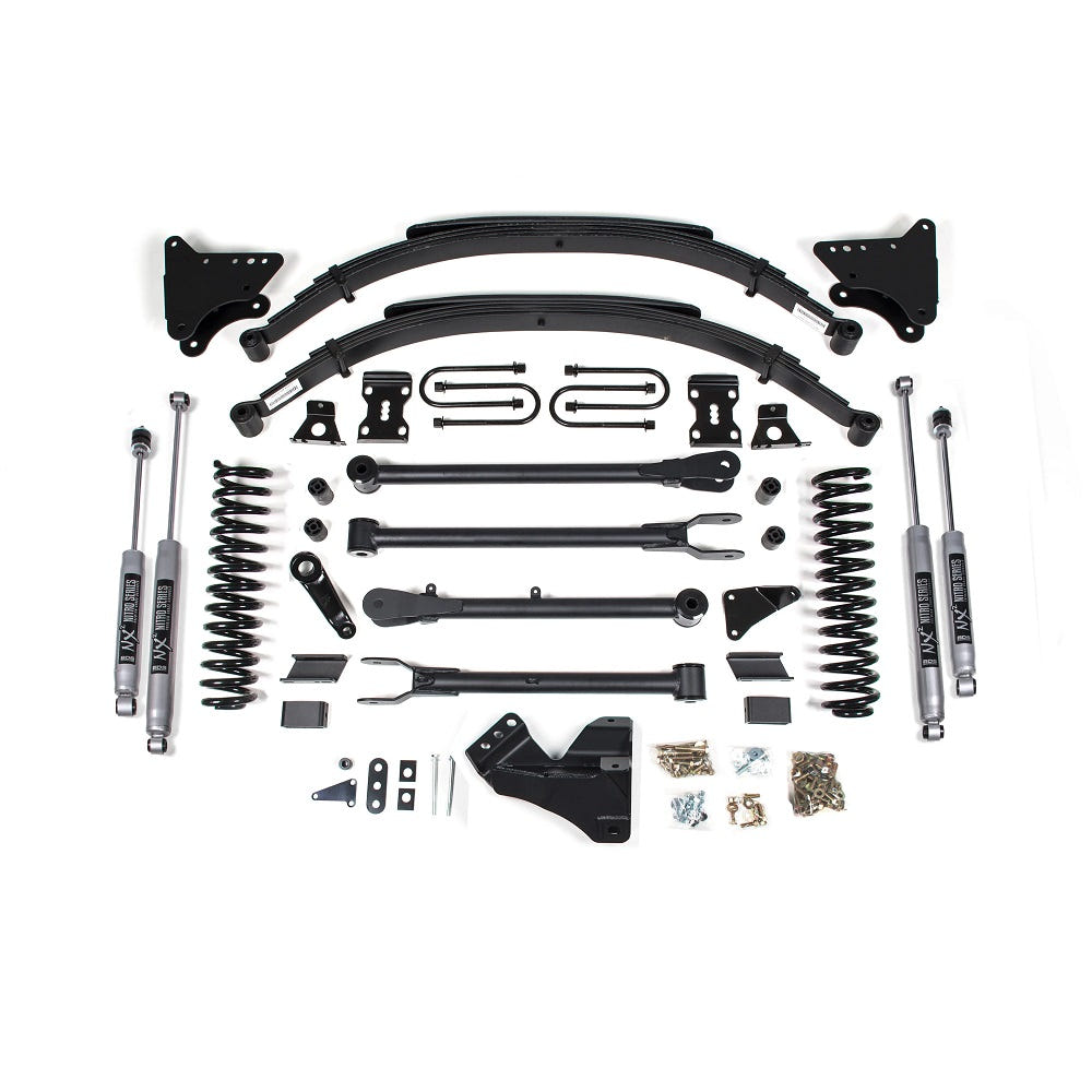 BDS Suspension 4" 4-Link Suspension Lift Kit for 05-07 Ford SuperDuty F-250 and F-350 4WD