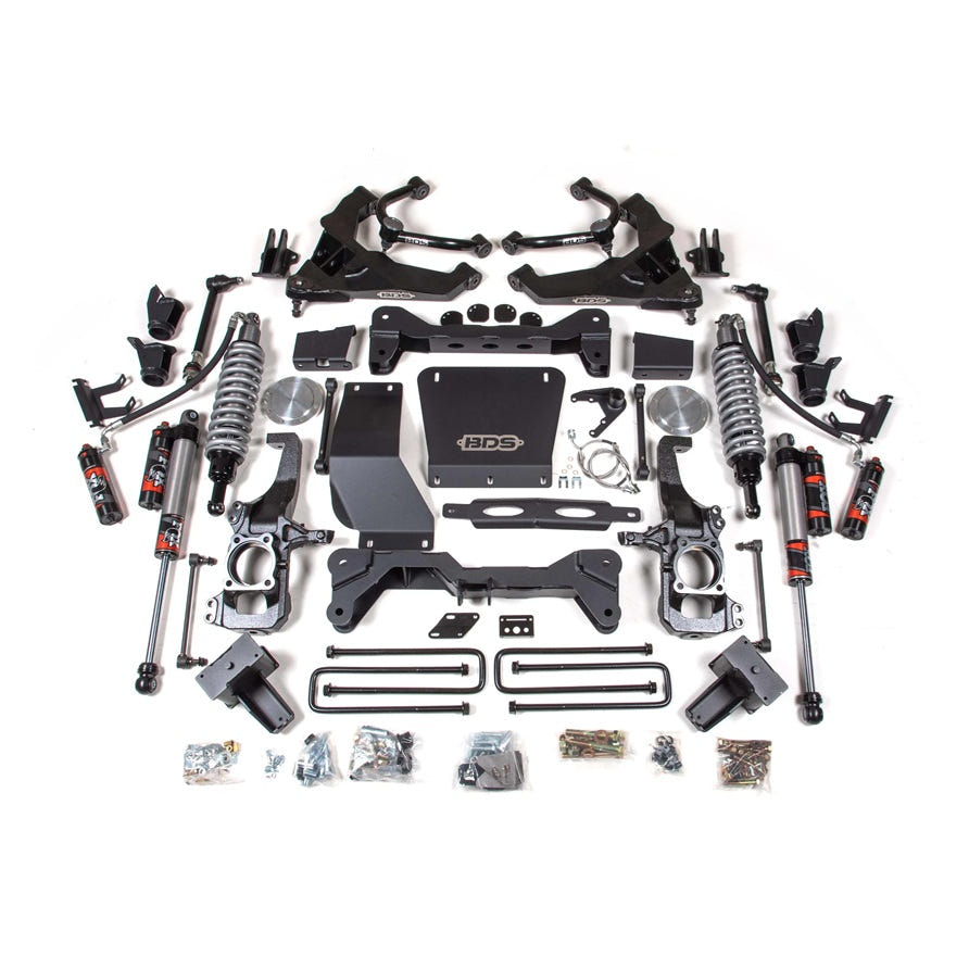 BDS Suspension 6.5" Coilover Conversion Lift Kit for 20-26 GM 2500HD and 3500HD