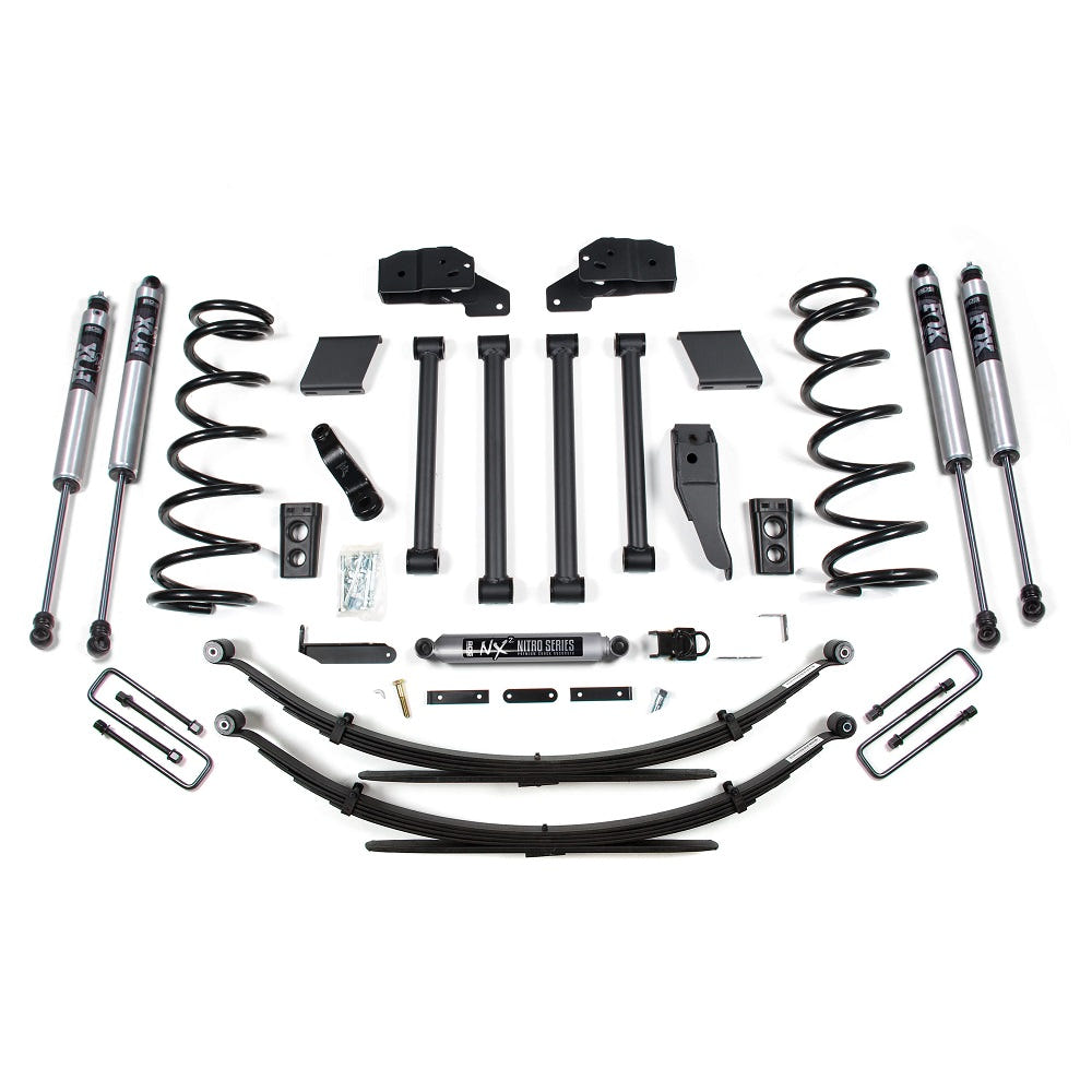 BDS Suspension 5" Lift Kit for 00-02 Dodge Ram 5.9L Cummins 2500 and 3500 4WD