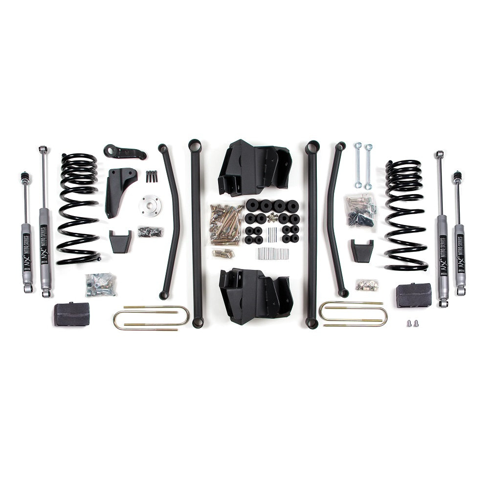 BDS Suspension 8" Long Arm Lift Kit 4" Axle for 09-13 Dodge Ram 2500 for 09-12 3500 4WD