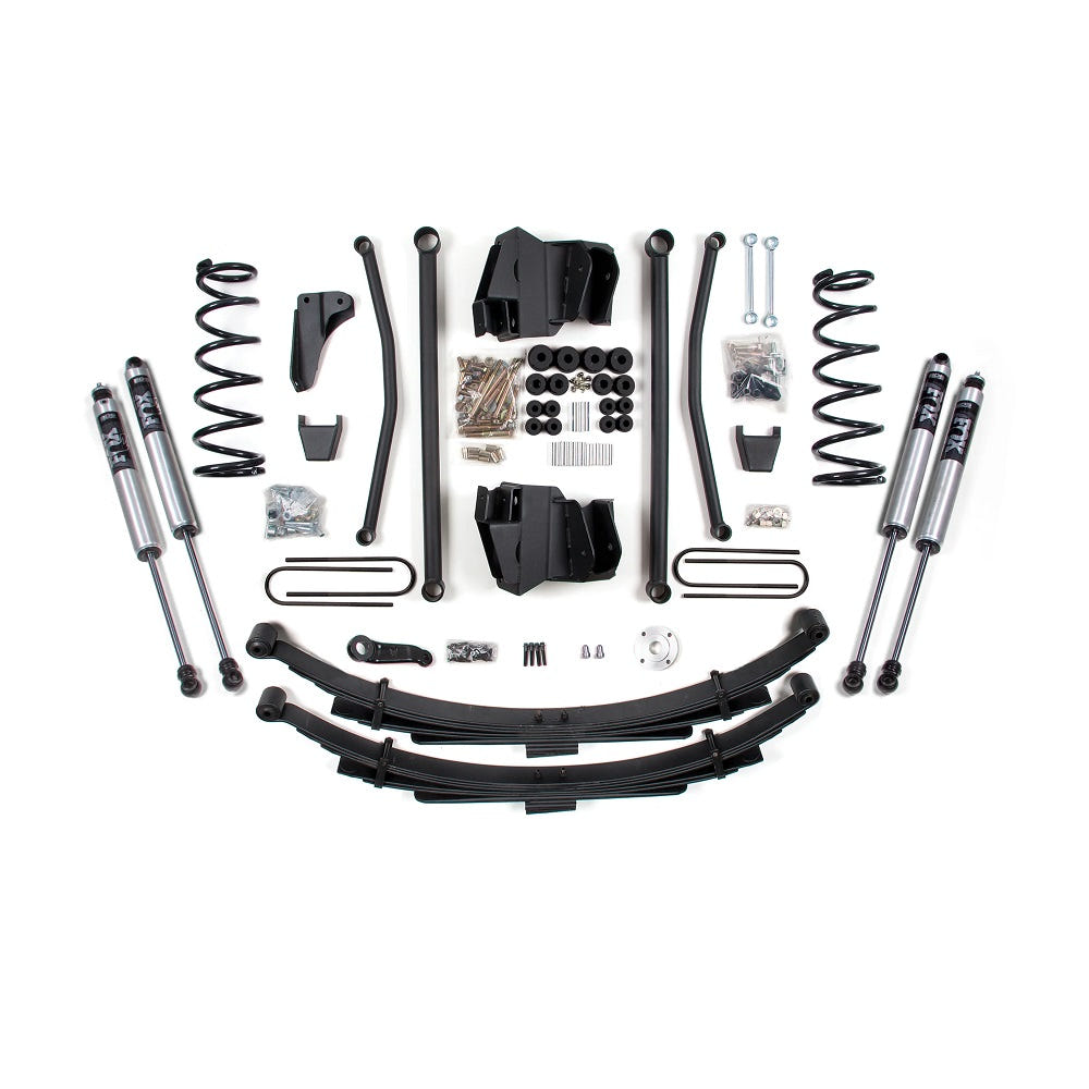BDS Suspension 8" Long Arm Lift Kit 4" Axle for 09-13 Dodge Ram 2500 for 09-12 3500 4WD