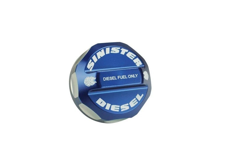Sinister Diesel Fuel Cap for 08-19 Ford 6.4L and 6.7L Powerstroke
