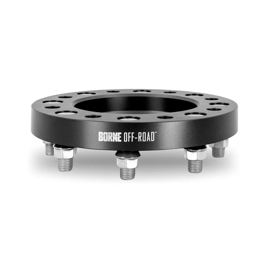 Mishimoto Borne Off-Road Wheel Spacers 8x6.5" Bolt Pattern M14x1.5 Studs 121.3mm Center Bore