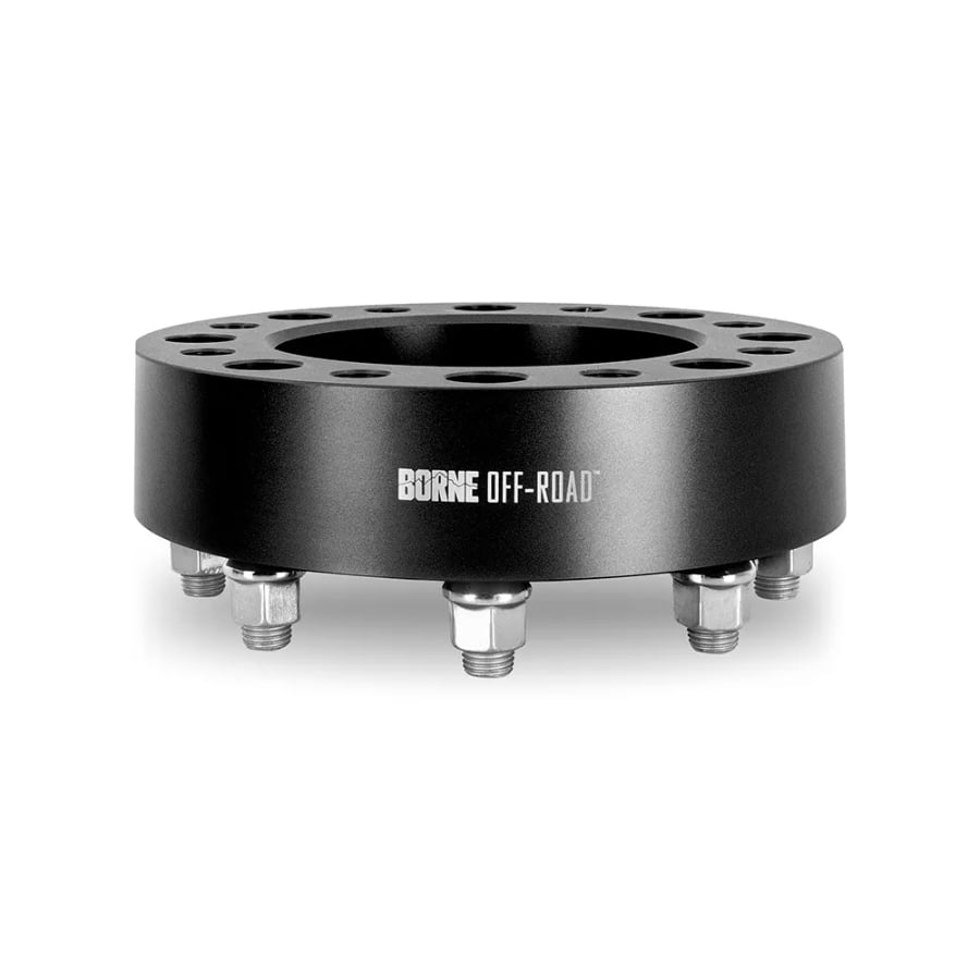 Mishimoto Borne Off-Road Wheel Spacers 8x6.5" Bolt Pattern M14x1.5 Studs 121.3mm Center Bore