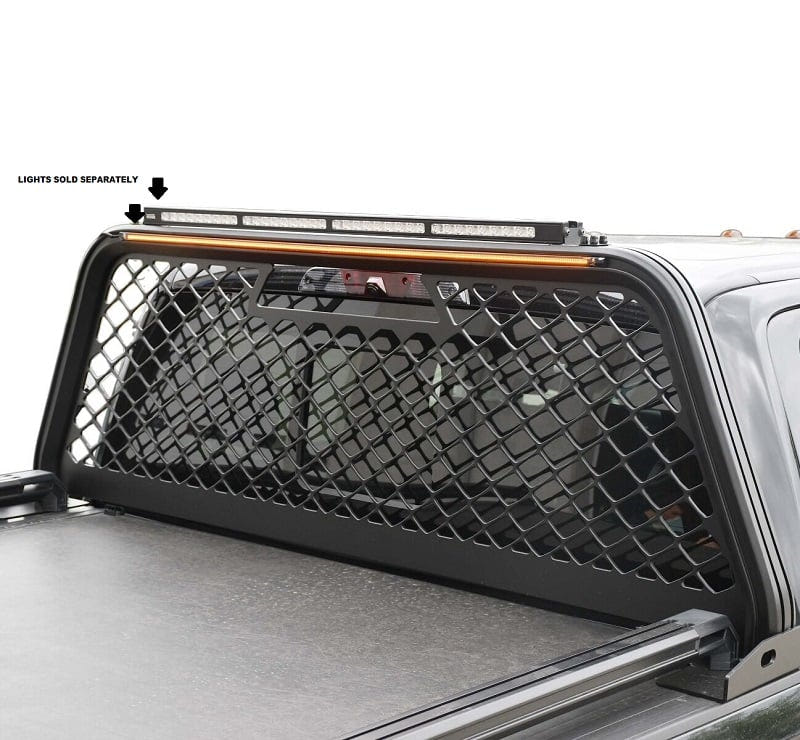 Putco Boss Rack Black Headache Rack for 17-22 Ford Superduty F250 and 350