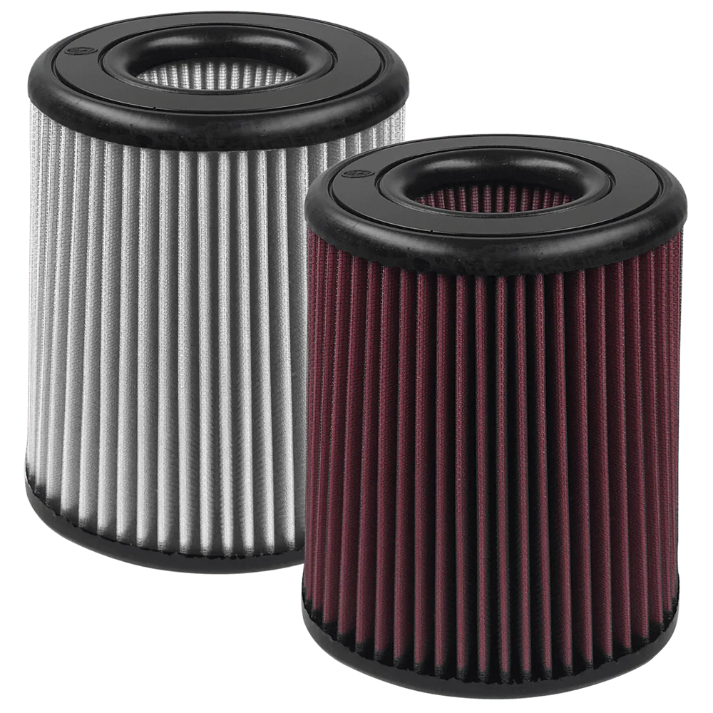 S&amp;B Intake Replacement Air Filter for 92-00 Chevy and GMC 6.5L Detroit Diesel 4" ID x 4.5"-6" L x 6" W x 7" H