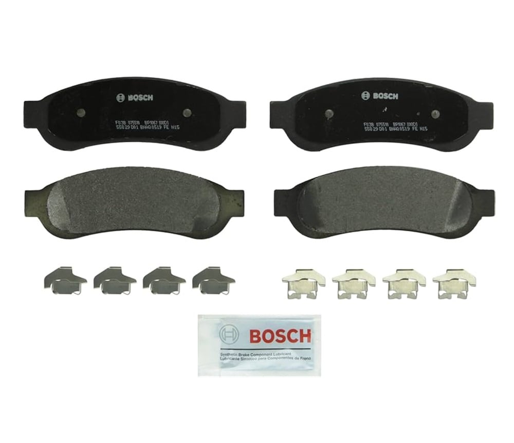 Bosch QuietCast Semi-Metallic Rear Brake Pads for 08-09 Ford F250 and for 05-07 F350 Dually
