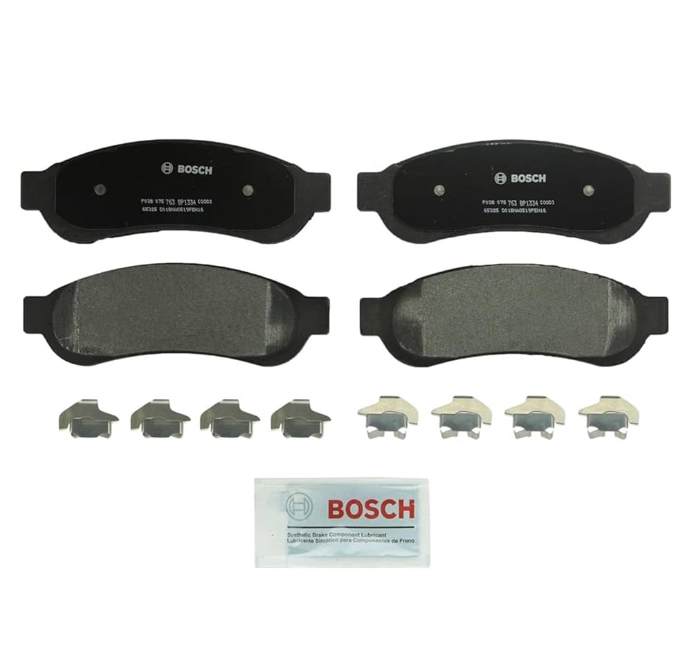 Bosch QuietCast Semi-Metallic Rear Brake Pads for 10-12 Ford F250 and F350