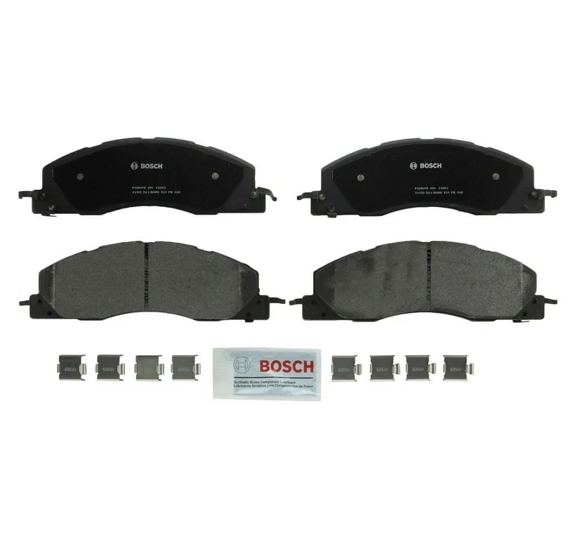 Bosch QuietCast Semi-Metallic Front Brake Pads for 09-16 Ram 2500 and 3500