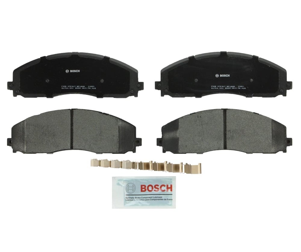 Bosch QuietCast Semi-Metallic Front Brake Pads for 13-17 Ford F250 and F350