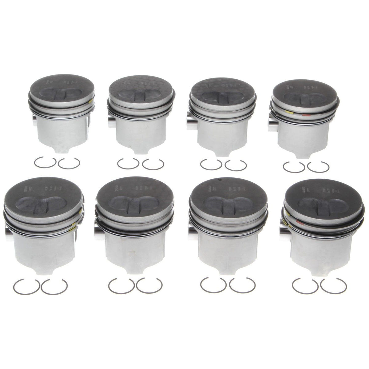 MAHLE .20 Oversize Piston Set With Rings 92-00 GM 6.5L Detroit Diesel