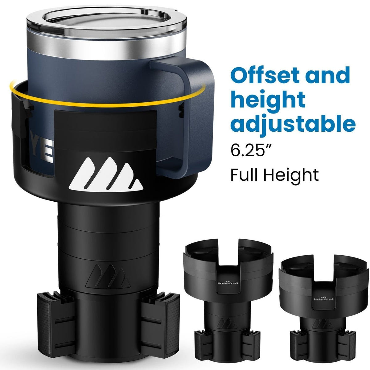 Universal mug holder adapter for YETI, RTIC, Hydro Flask, and CamelBak mugs