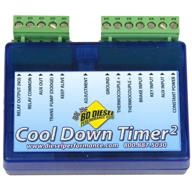 BD Power Cool Down Turbo Timer for 94-18 RAM 5.9L and 6.7L for 94-19 Ford PowerStroke for 01-14 GM Duramax