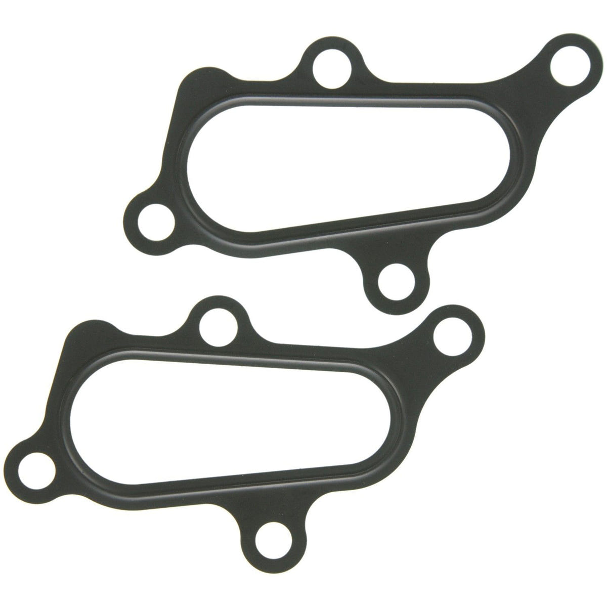 coolant thermostat gasket against white background