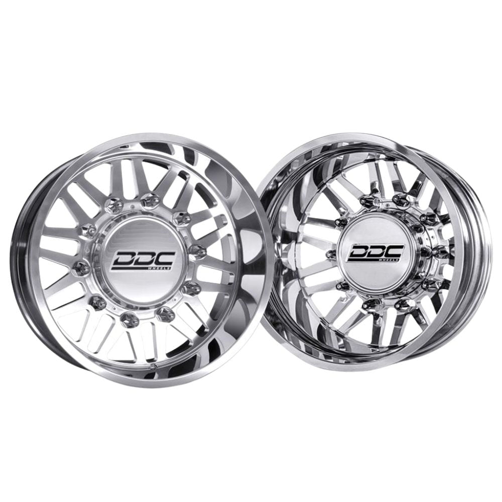 DDC Wheels Aftermath Super Single Fronts Polished Wheel