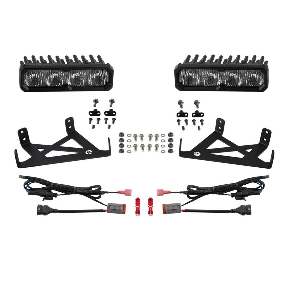 Diode Dynamics SS6 LED Fog Light Kit for 2020-2022 Ford F-250 F-350 F-450 F-550 Super Duty