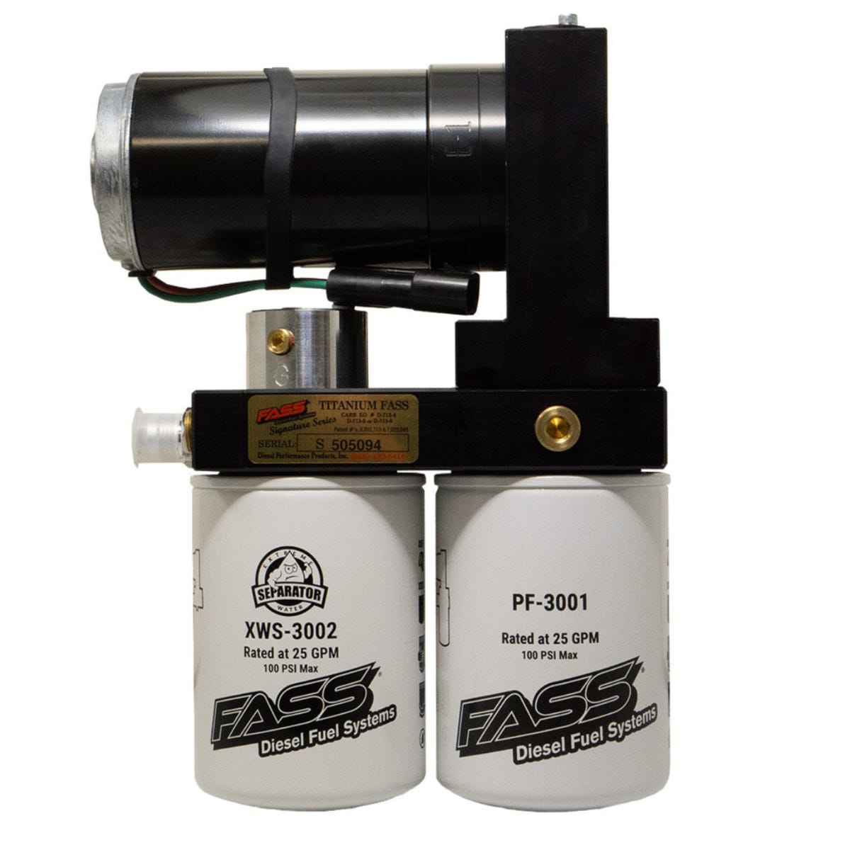 FASS Titanium Signature Series Fuel Lift Pump for 99-07 Ford 7.3L and 6.0L Powerstroke