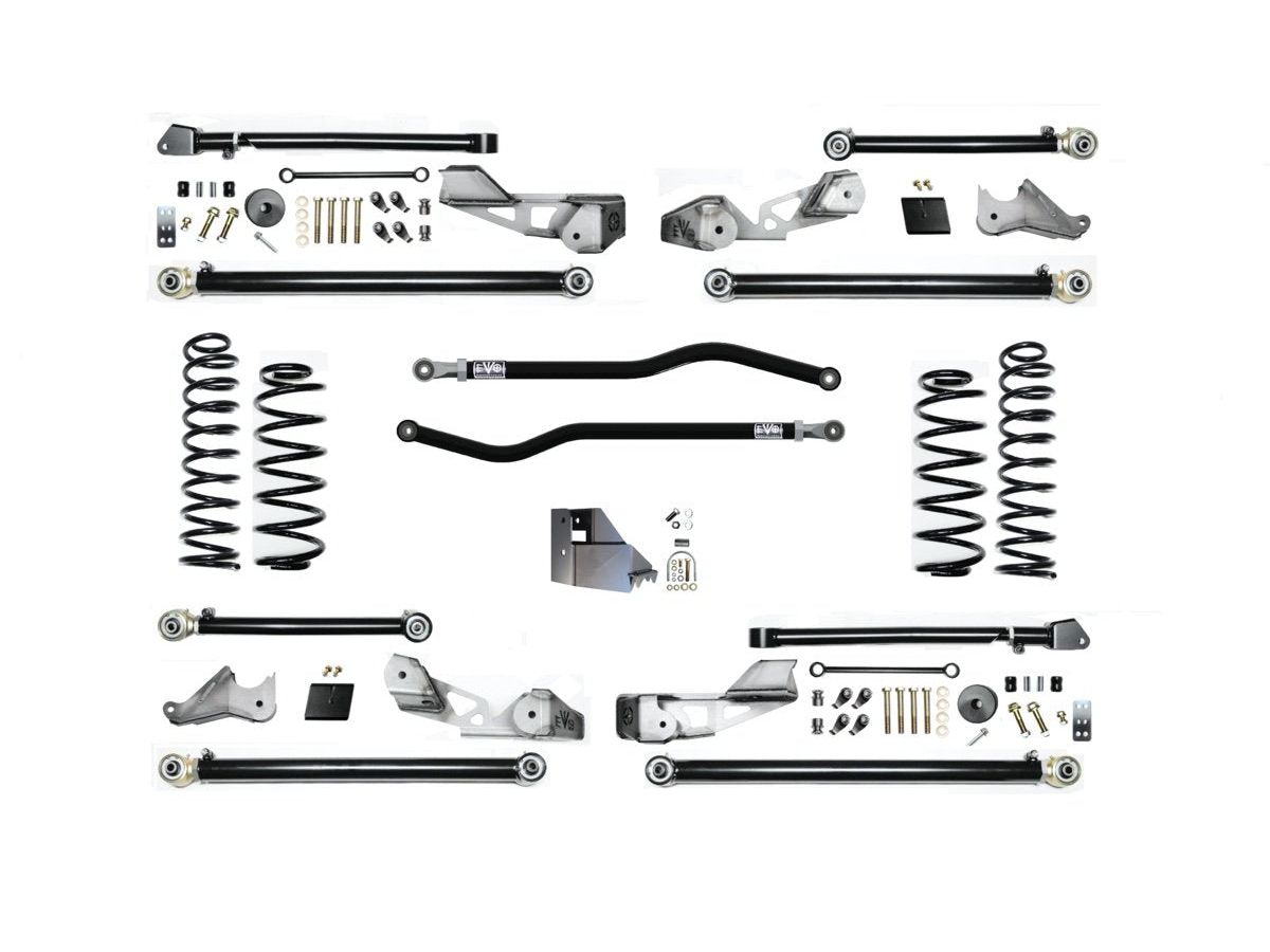 EVO Manufacturing 2.5" Lift High Clearance Long Arm 20-23 Jeep JL 4-Door (JLU)
