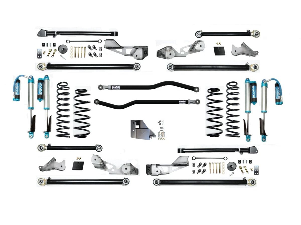 EVO Manufacturing 2.5" Lift High Clearance Long Arm 20-23 Jeep JL 4-Door (JLU)