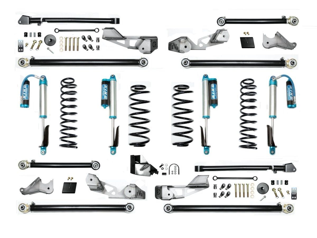 EVO Manufacturing 2.5" Lift High Clearance Long Arm 20-23 Jeep JL 4-Door (JLU)