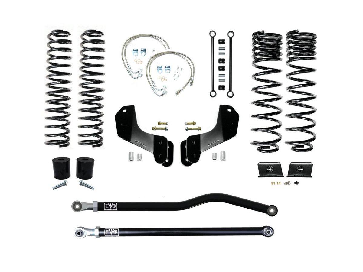 EVO Manufacturing 2.5" Lift Kit Enforcer 20-23 Jeep Gladiator JT