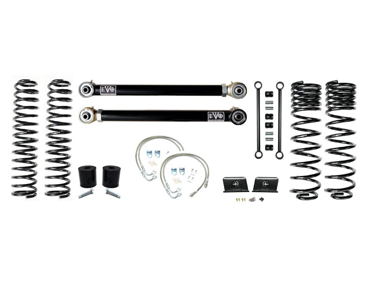 EVO Manufacturing 2.5" Lift Kit Enforcer 20-23 Jeep Gladiator JT