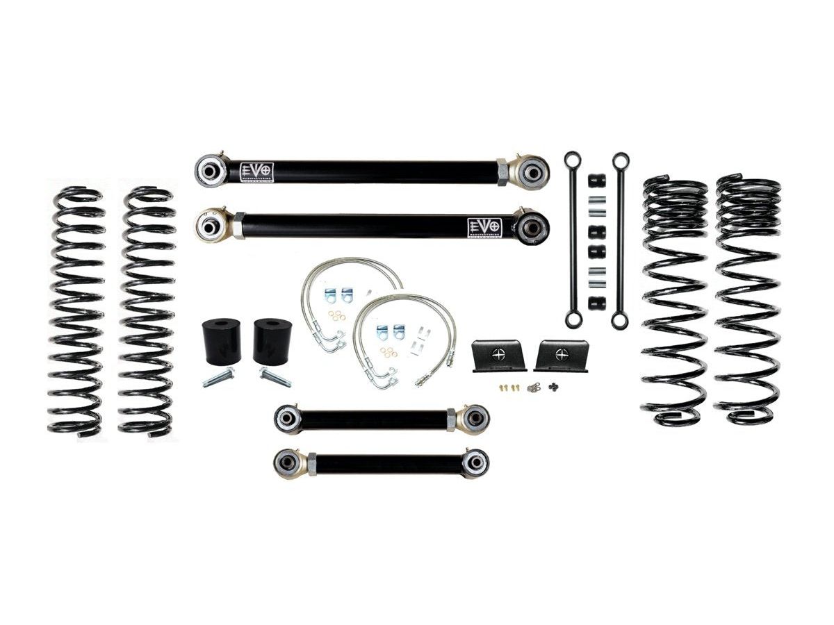 EVO Manufacturing 2.5" Lift Kit Enforcer 20-23 Jeep Gladiator JT