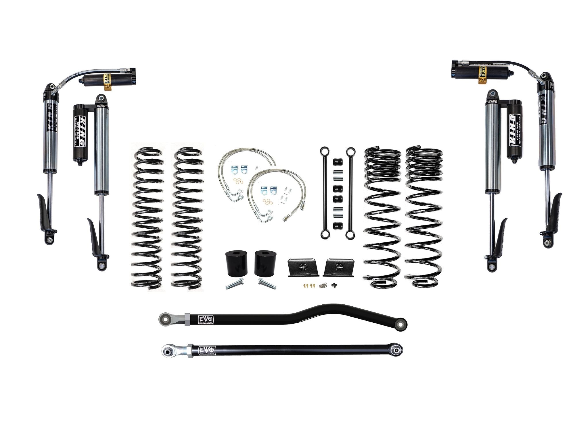 EVO Manufacturing 2.5" Lift Kit Enforcer 20-23 Jeep Gladiator JT