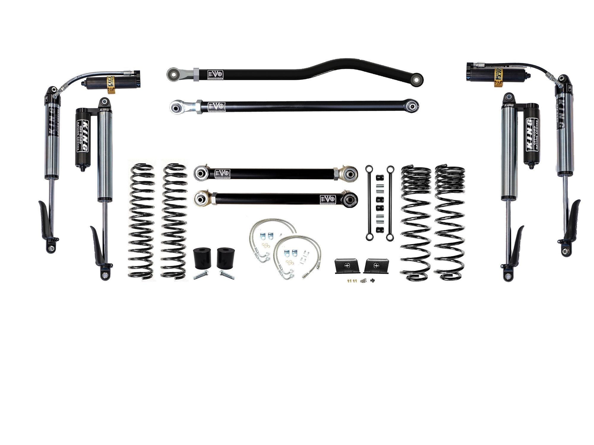 EVO Manufacturing 2.5" Lift Kit Enforcer 20-23 Jeep Gladiator JT