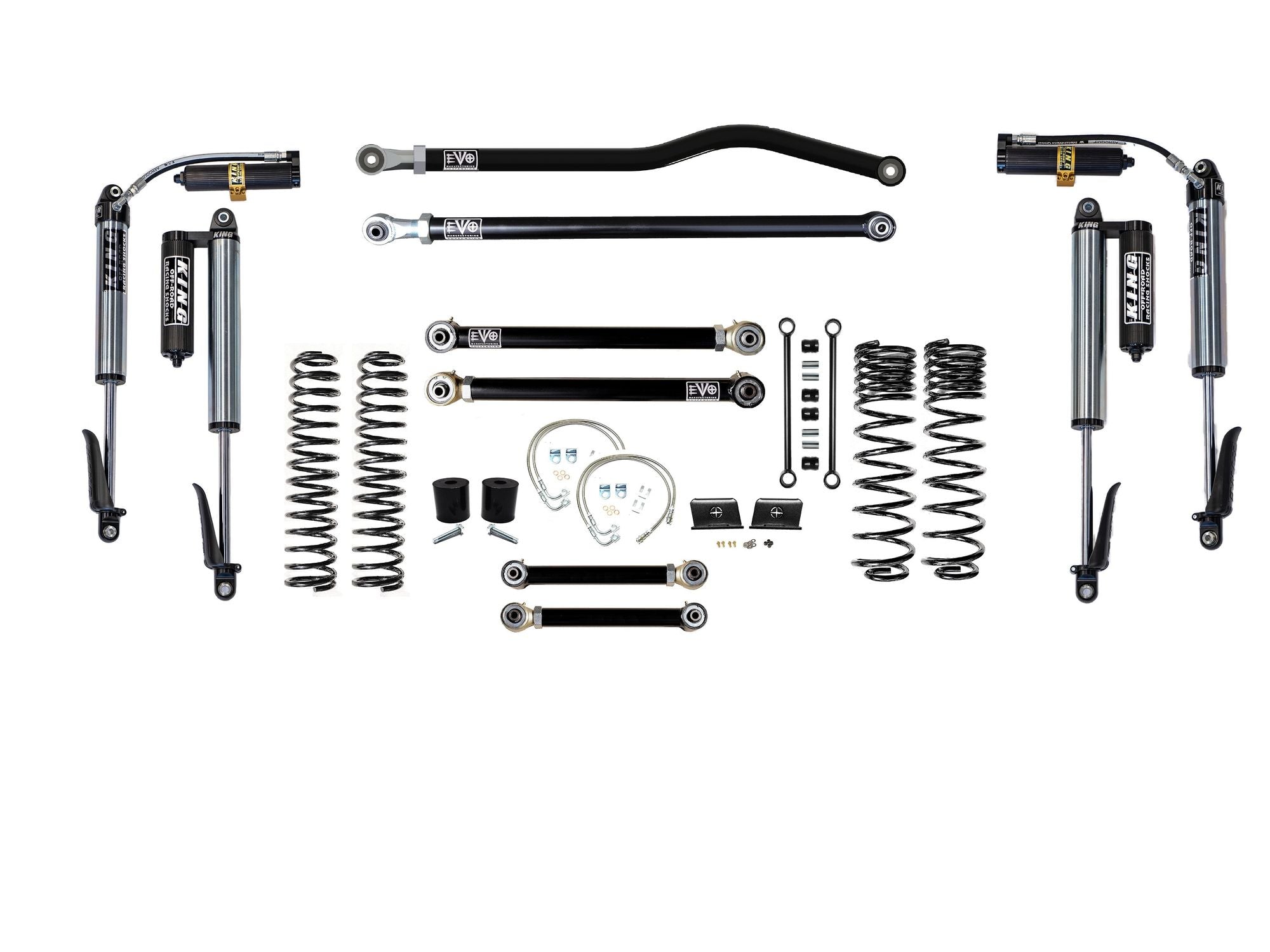 EVO Manufacturing 2.5" Lift Kit Enforcer 20-23 Jeep Gladiator JT