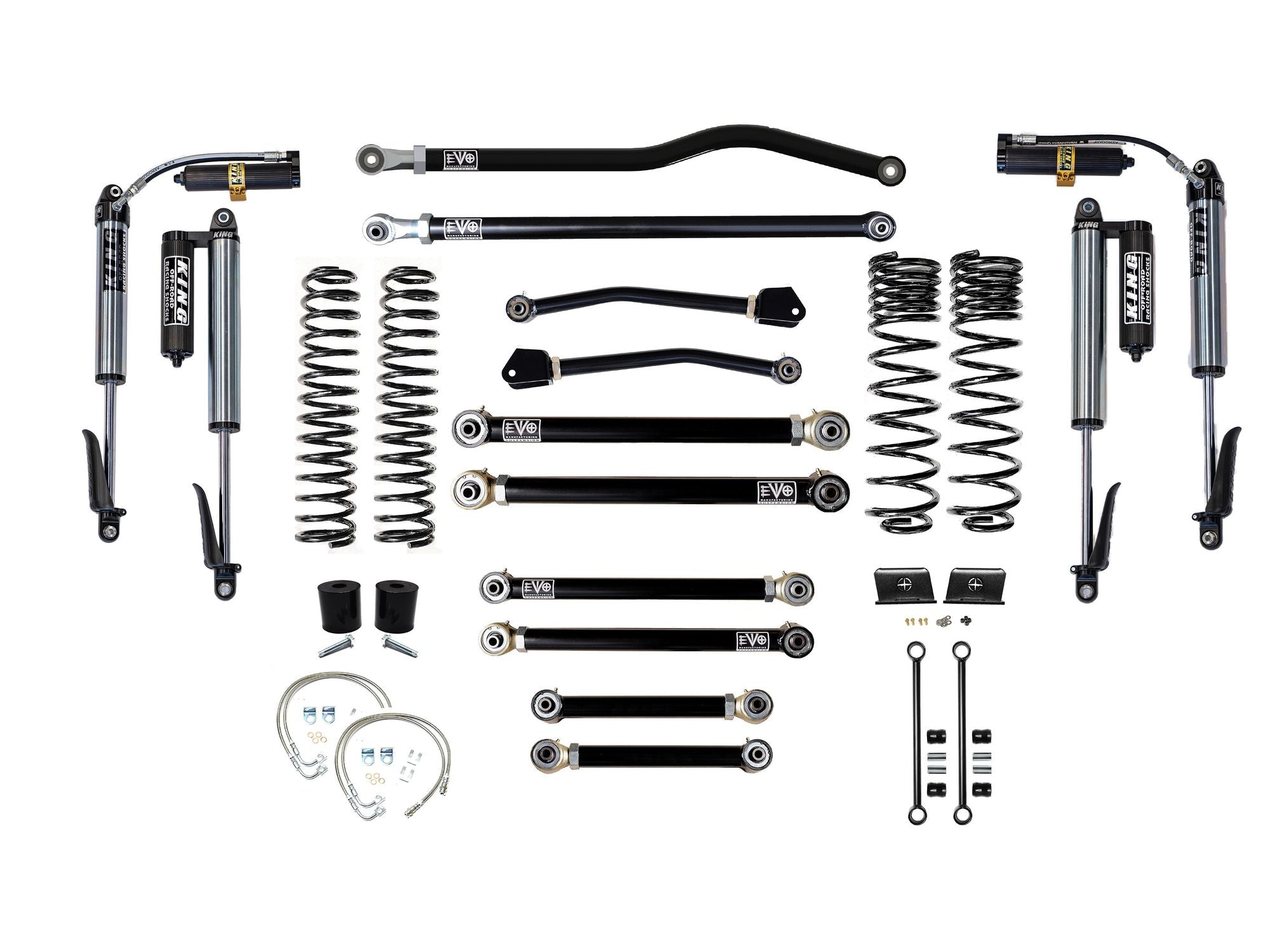 EVO Manufacturing 2.5" Lift Kit Enforcer 20-23 Jeep Gladiator JT
