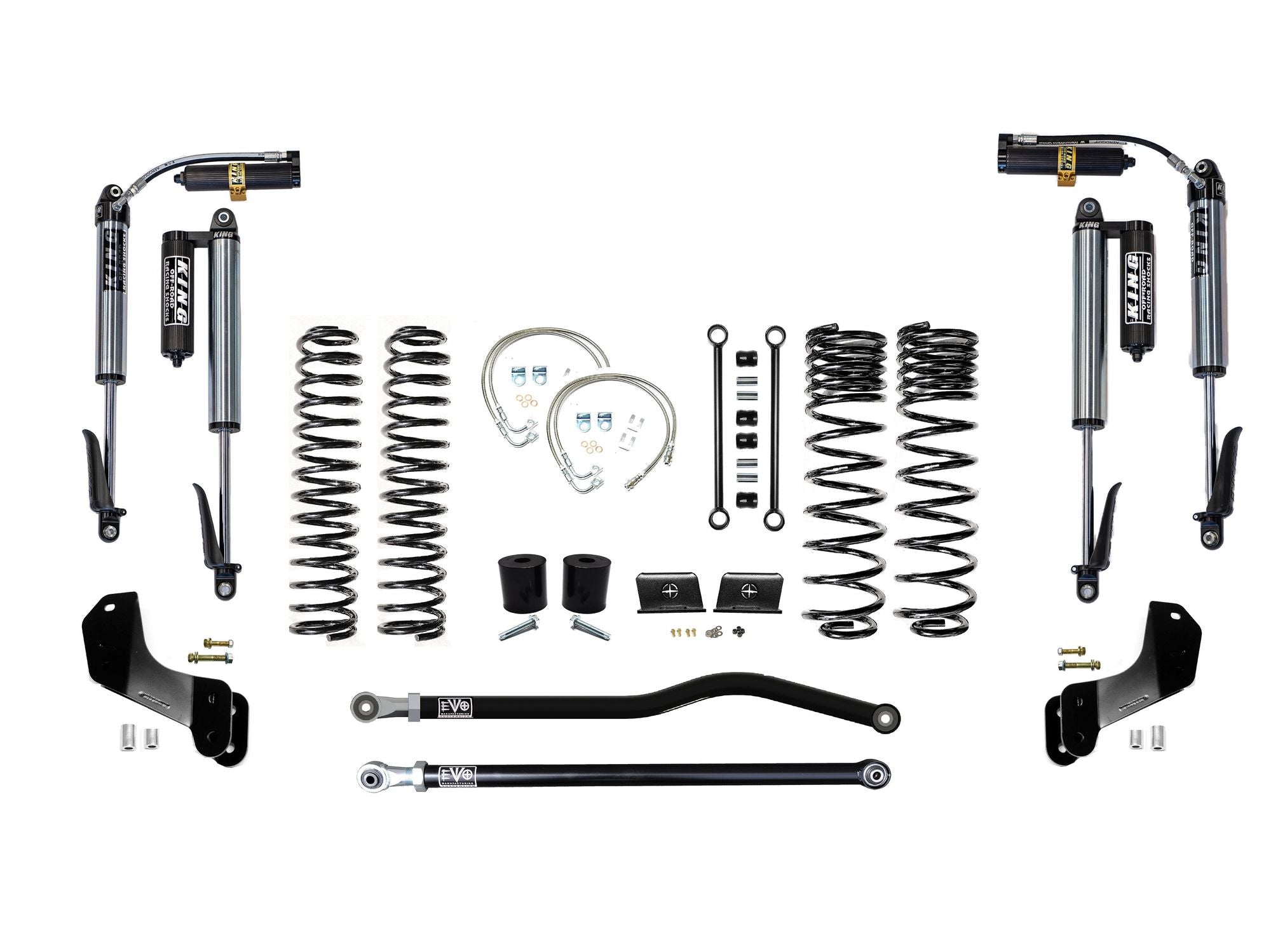 EVO Manufacturing 2.5" Lift Kit Enforcer 20-23 Jeep Gladiator JT