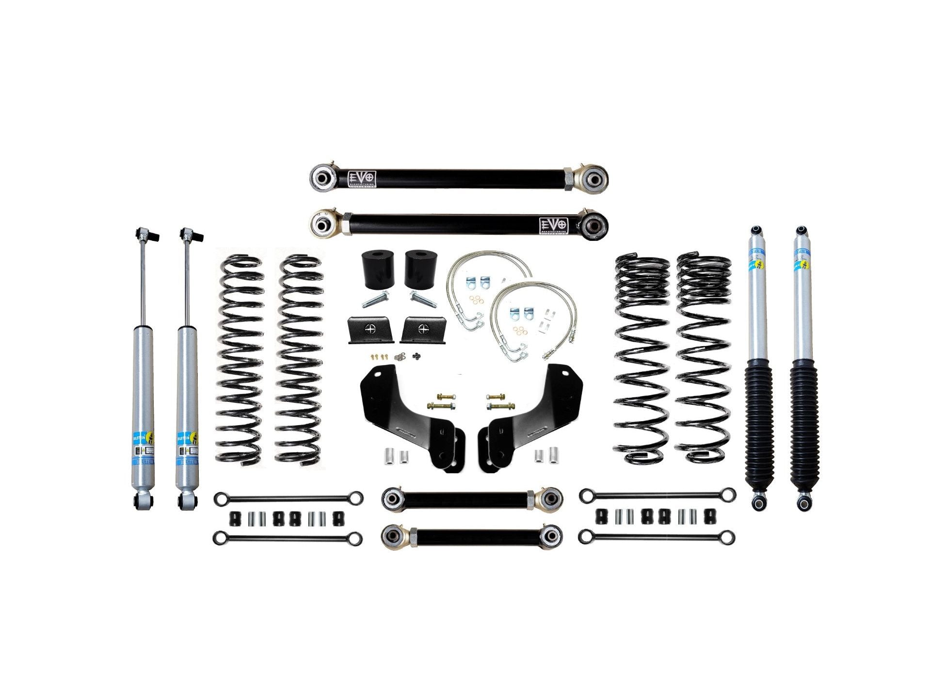 EVO Manufacturing 2.5" Lift Kit Enforcer 20-23 Jeep Gladiator JT