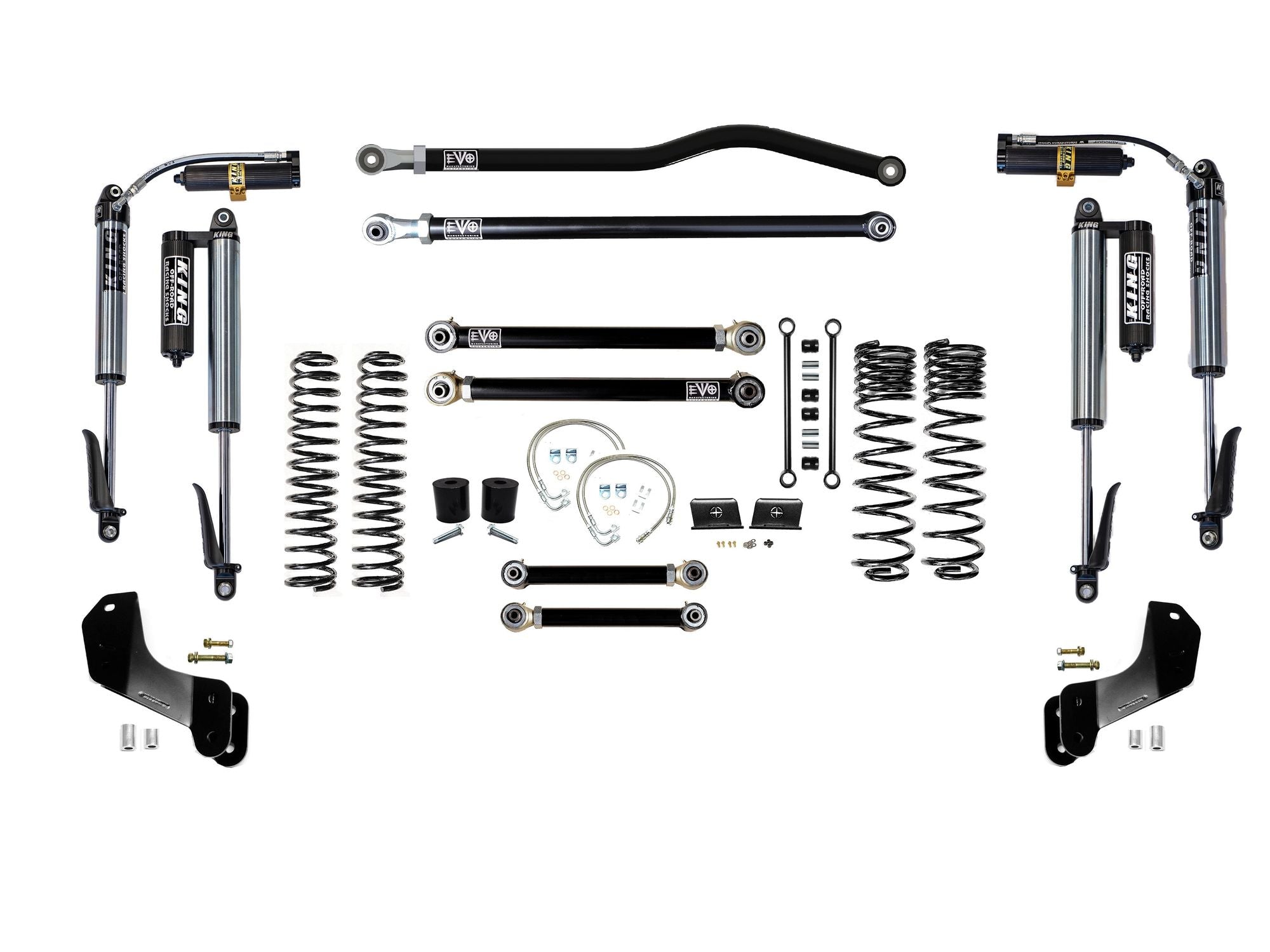 EVO Manufacturing 2.5" Lift Kit Enforcer 20-23 Jeep Gladiator JT